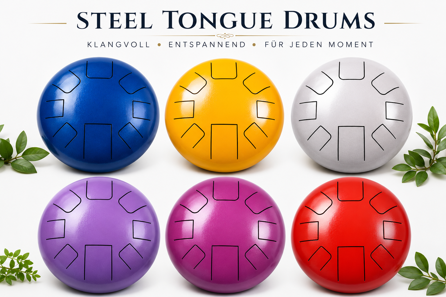 Steel Tongue Drums
